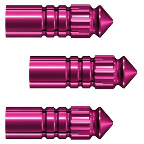 Misaladejuegos Protector Plumas Aluminio Mission F-Protect 3 Unidades Rosa X2515 - Imagen 3