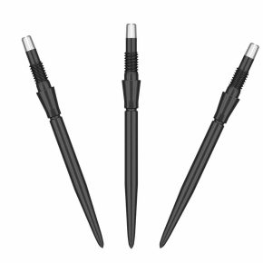 Misaladejuegos Puntas Conversion Target Dart Swiss Storm Negro Point 30mm 340060 - Imagen 2
