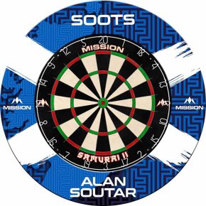 Misaladejuegos Surround Mission Player Dartboard Alan Soutar SU226 - Imagen 3