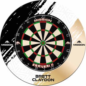 Misaladejuegos Surround Mission Player Dartboard Brett Claydon SU229 - Imagen 3