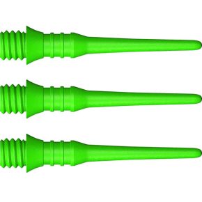 Misaladejuegos Punta Mission Titan Pro Soft Tip 25mm Verde Neon X9159 - Imagen 3