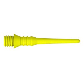 Misaladejuegos Punta Mission Titan Pro Soft Tip 25mm Amarillo Neon 50 unid. X9162