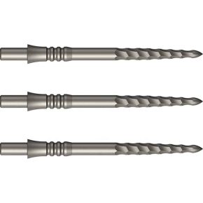 Misaladejuegos Punta Reemplazamiento Mission Sniper Points Lunar FS Plata 32mm X2663 - Imagen 3