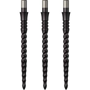 Misaladejuegos Punta Reemplazamiento Mission Sniper Points Lunar CS Negro 32mm X2669 - Imagen 3