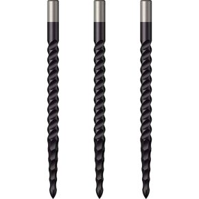 Misaladejuegos Punta Reemplazamiento Mission Lunar CS Rough Cut Negro 40mm X2677 - Imagen 3
