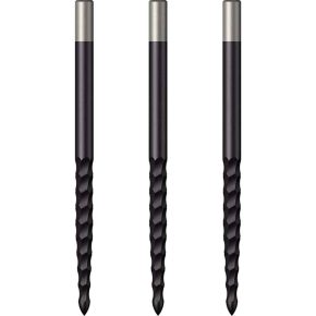 Misaladejuegos Punta Reemplazamiento Mission Lunar FS Rough Cut Negro 32mm X2678 - Imagen 3