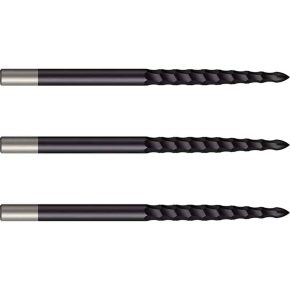 Misaladejuegos Punta Reemplazamiento Mission Lunar FS Rough Cut Negro 38mm X2680 - Imagen 3