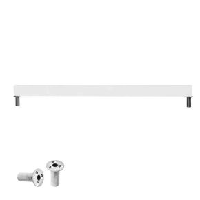 Misaladejuegos Mission Pro Raised Steel Oche Con Herrajes Para Suelo Blanco DBX031