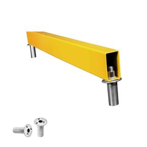 Misaladejuegos Mission Pro Raised Steel Oche Con Herrajes Para Suelo Amarillo DBX032 - Imagen 2