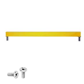 Misaladejuegos Mission Pro Raised Steel Oche Con Herrajes Para Suelo Amarillo DBX032