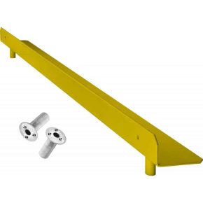 Misaladejuegos Mission Raised Steel Oche Con Herrajes Para Suelo Amarillo DBX048
