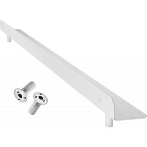 Misaladejuegos Mission Raised Steel Oche Con Herrajes Para Suelo Blanco DBX047