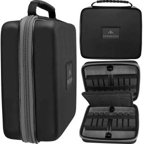 Misaladejuegos Funda Dardos Mission Luxor Freedow Eva Gris W229