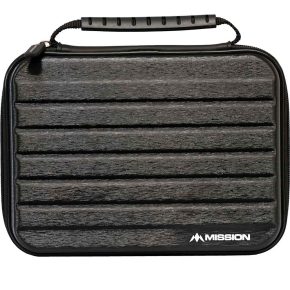 Misaladejuegos Funda Dardos Mission ABS-4 Negro W242