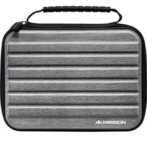 Misaladejuegos Funda Dardos Mission ABS-4 Plata W243