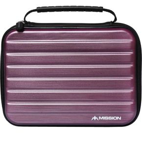 Misaladejuegos Funda Dardos Mission ABS-4 Morado W244
