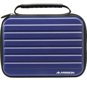 Misaladejuegos Funda Dardos Mission ABS-4 Azul Oscuro W245