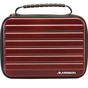 Misaladejuegos Funda Dardos Mission ABS-4 Rojo  W246