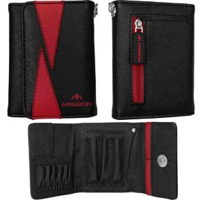Misaladejuegos Funda Dardos Mission Flint Roja W046