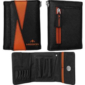 Misaladejuegos Funda Dardos Mission Flint Naranja W050