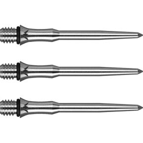Misaladejuegos Punta Conversion Mission Darts Titan Pro Ti Edge Shark Plata 26mm X2591 - Imagen 3