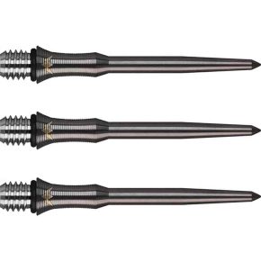 Misaladejuegos Punta Conversion Mission Darts Titan Pro Ti Edge Shark Negro 30mm X2595 - Imagen 2