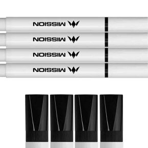 Misaladejuegos Rotulador Mission Negro Dry Wipe 4 unit  BX057 - Imagen 2