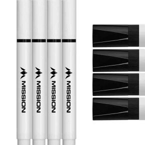 Misaladejuegos Rotulador Mission Negro Dry Wipe 4 unit  BX057