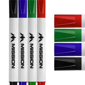 Misaladejuegos Rotulador Mission 4 Colores Dry Wipe 4 unit  BX058