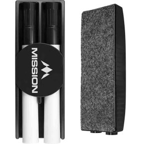 Misaladejuegos Borrador Mission Darts+ 2 Rotuladores Dry Wipe BX127 - Imagen 2
