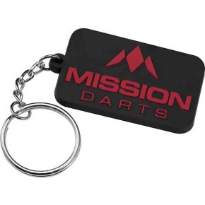 Misaladejuegos Llavero Mission Darts PVC Rojo BX112