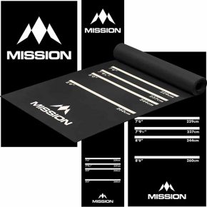 Misaladejuegos Mission Heavy Rubber Pro Level Dart Mat MAT14 - Imagen 3