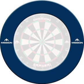 Misaladejuegos Dartboard Surrounds Logo Mission Darts Azul SU053