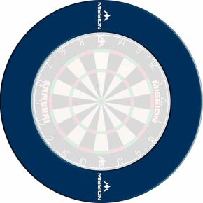 Misaladejuegos Dartboard Surrounds Logo Mission Darts Azul SU053 - Imagen 3