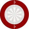Misaladejuegos Dartboard Surrounds Logo Mission Darts Rojo SU052 - Imagen 3