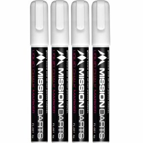 Misaladejuegos Rotulador Tinta Liquida 4 unidades Color Blanco BX149