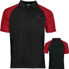 Misaladejuegos Polo EXOS Cool FX Rojo Negro L DS1613-L