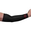 Misaladejuegos Manga Compresion Mission Logo Negro Rojo 2XL BX193