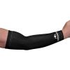 Misaladejuegos Manga Compresion Mission Logo Negro Blanca S BX204