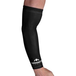 Misaladejuegos Manga Compresion Mission Logo Negro Blanca XL BX207 - Imagen 3
