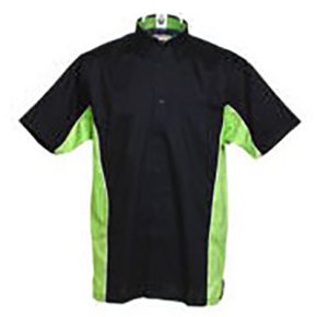 Misaladejuegos CAMISA SPORT DART Negra y Lima XL KK185NL-XL