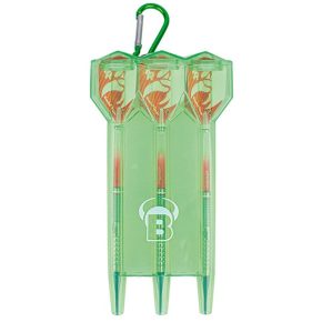 Misaladejuegos Funda Dardos Bulls ACRA X transparente Verde 66424 - Imagen 2