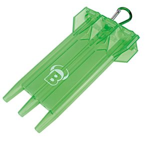 Misaladejuegos Funda Dardos Bulls ACRA X transparente Verde 66424