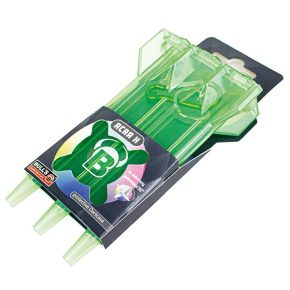 Misaladejuegos Funda Dardos Bulls ACRA X transparente Verde 66424 - Imagen 3
