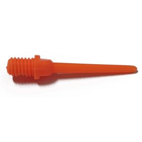 Misaladejuegos PUNTAS UNICORN TEKNIK Naranja Larga 25mm 50 unid PU10-50