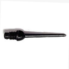 Misaladejuegos PUNTAS UNICORN TEKNIK Negra Larga 25mm 100 unid PU06-100