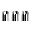 Misaladejuegos Copas New Champagne Ring Plata Premium 3 unidades