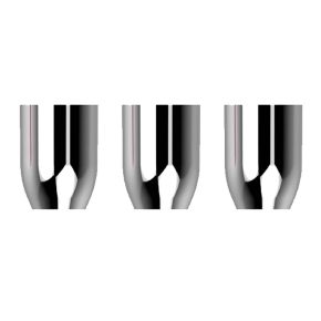 Misaladejuegos Copas New Champagne Ring Plata Premium 3 unidades - Imagen 2