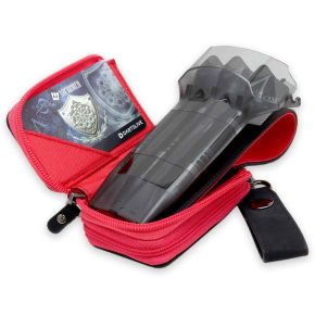 Misaladejuegos Funda Dardos Dynasty Glasses Case X Red - Imagen 3
