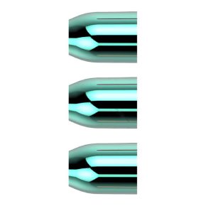 Misaladejuegos Copas New Champagne Ring Color: Aqua Azul Premium 3 unidades - Imagen 2